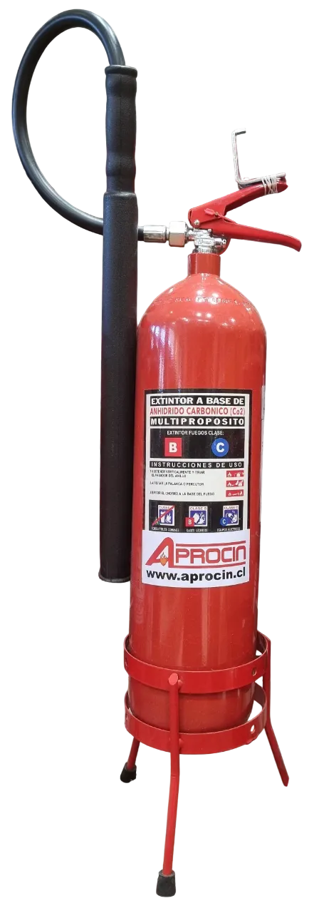 Extintor CO2  5 KG