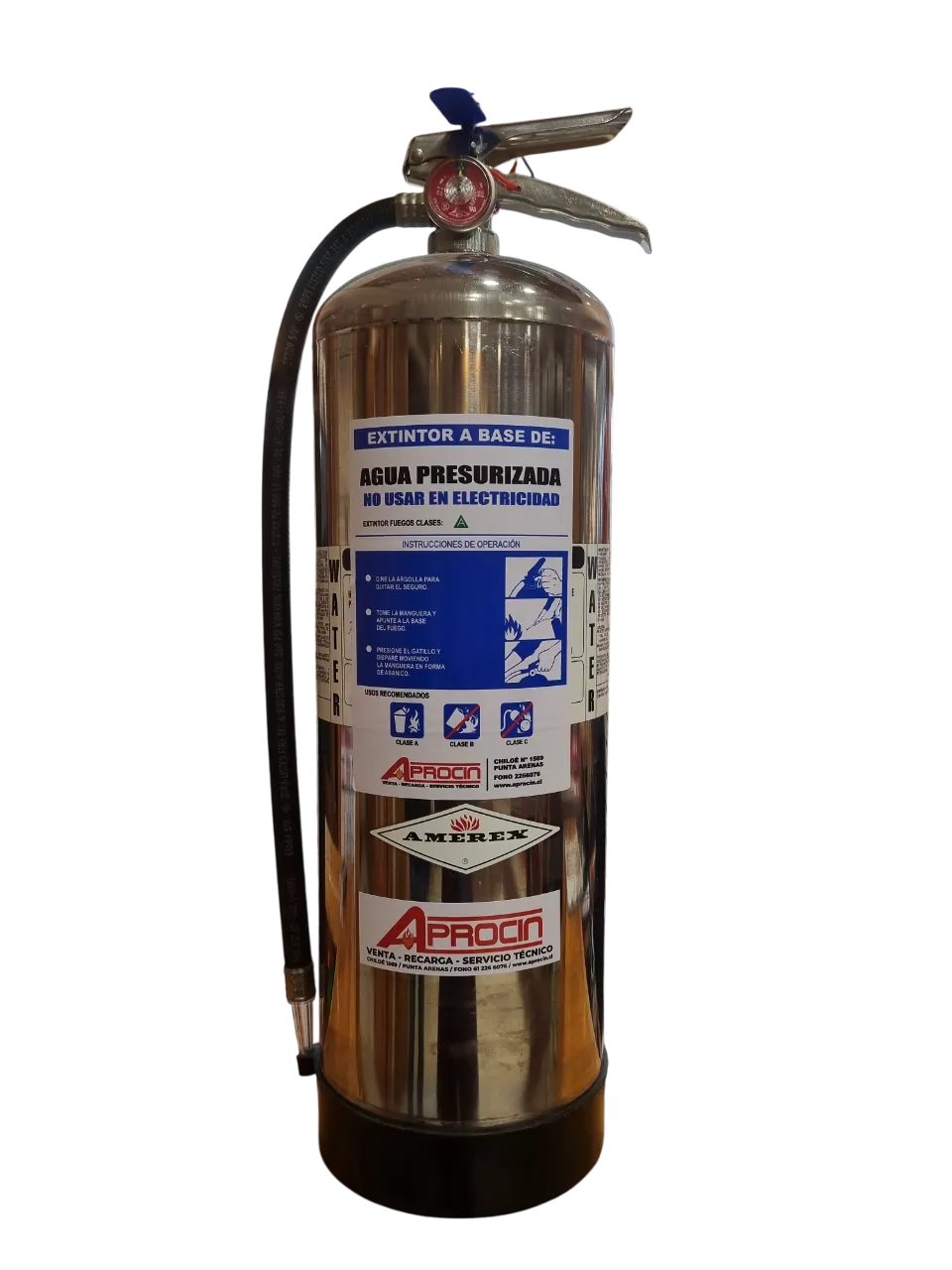 Extintor Agua Presurizada 10 LT