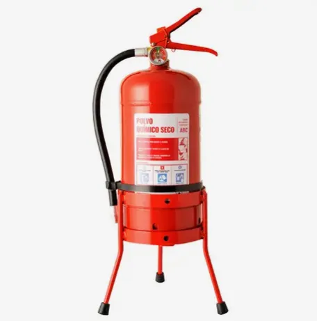 Sorporte extintor trípode oficina PQS 6 kg PRO90-PQS75